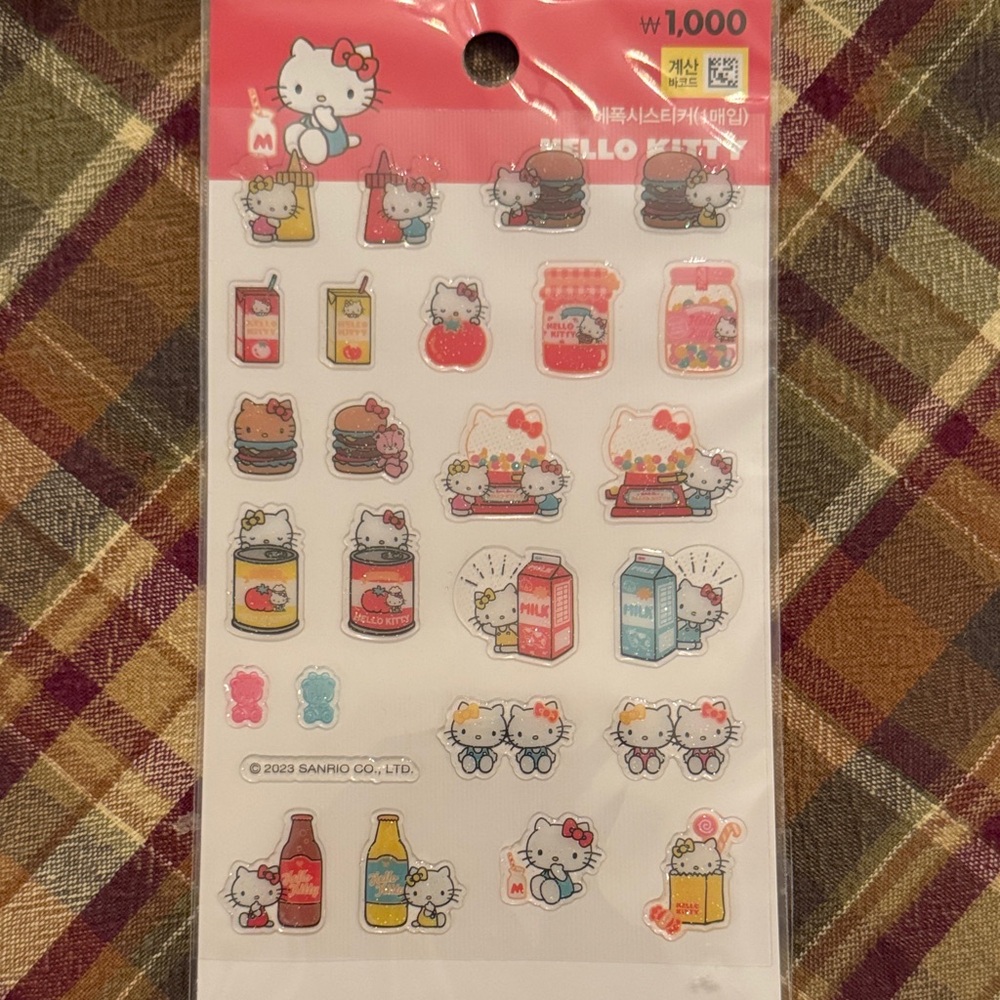 Sanrio Hello Kitty Colorful Sticker Set